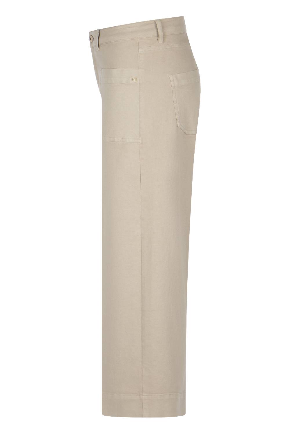 Raffaello Rossi Bootcut Wide Leg verkürzt -7/8 High Waist beige: MIRU 6/8 Im Verkauf