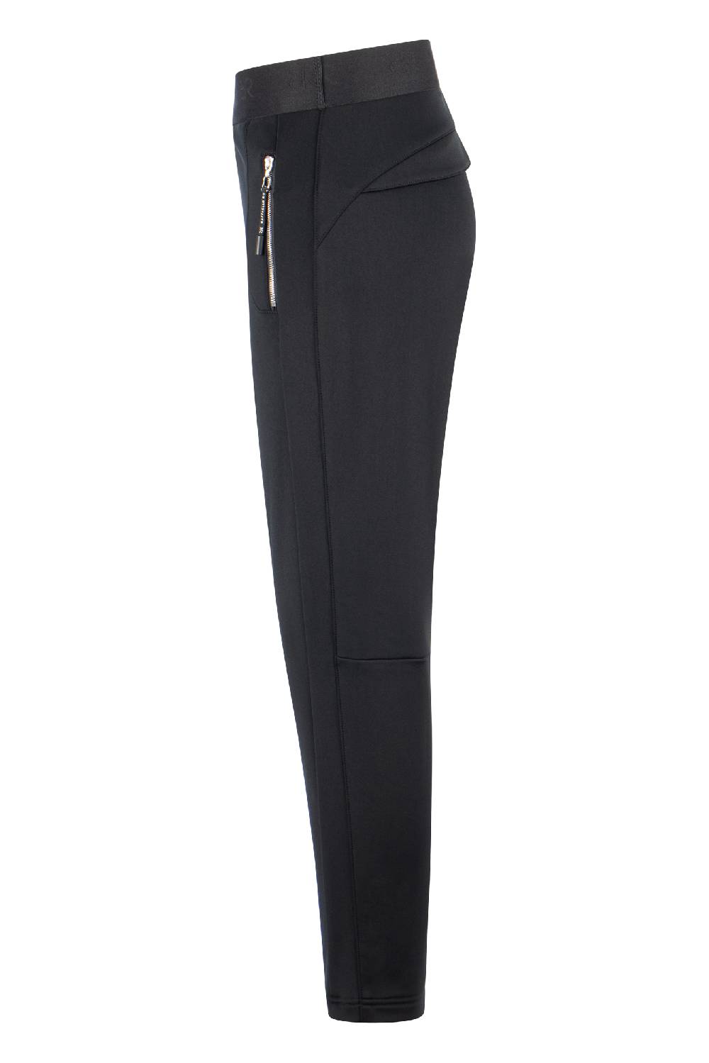 Raffaello Rossi Joggpant Relaxed verkürzt -7/8 Mid Waist schwarz: NATINA RIBBON zollfrei