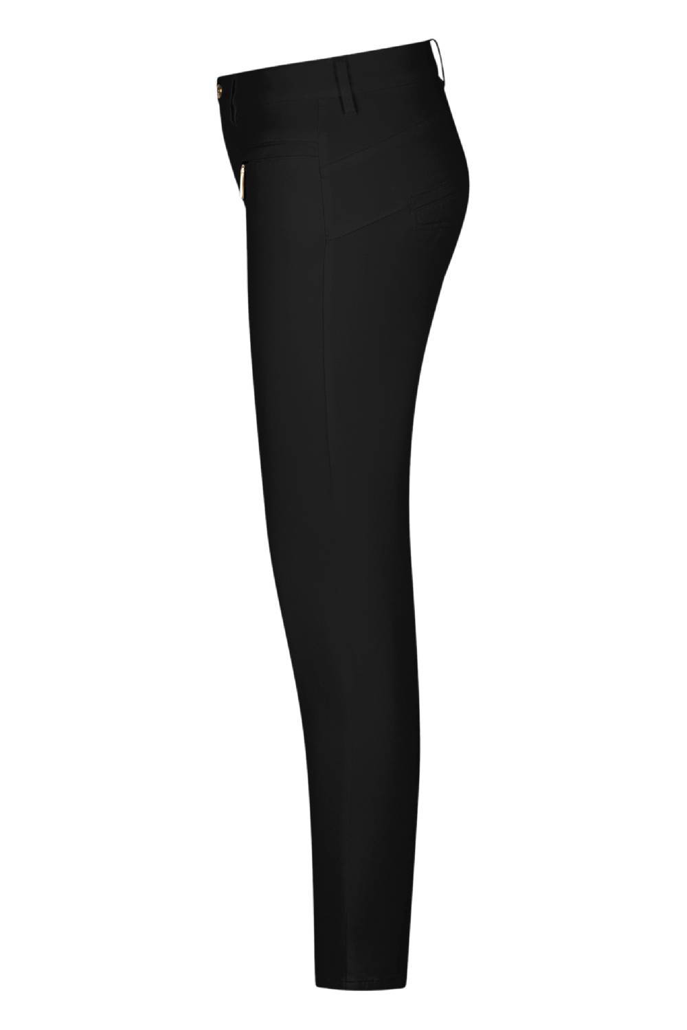 Raffaello Rossi 5-Pocket Slim lang Mid Waist schwarz: SUSANA 2025