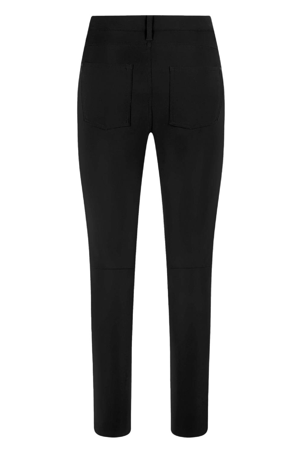 Raffaello Rossi 5-Pocket Slim lang Mid Waist schwarz: SUZY Online
