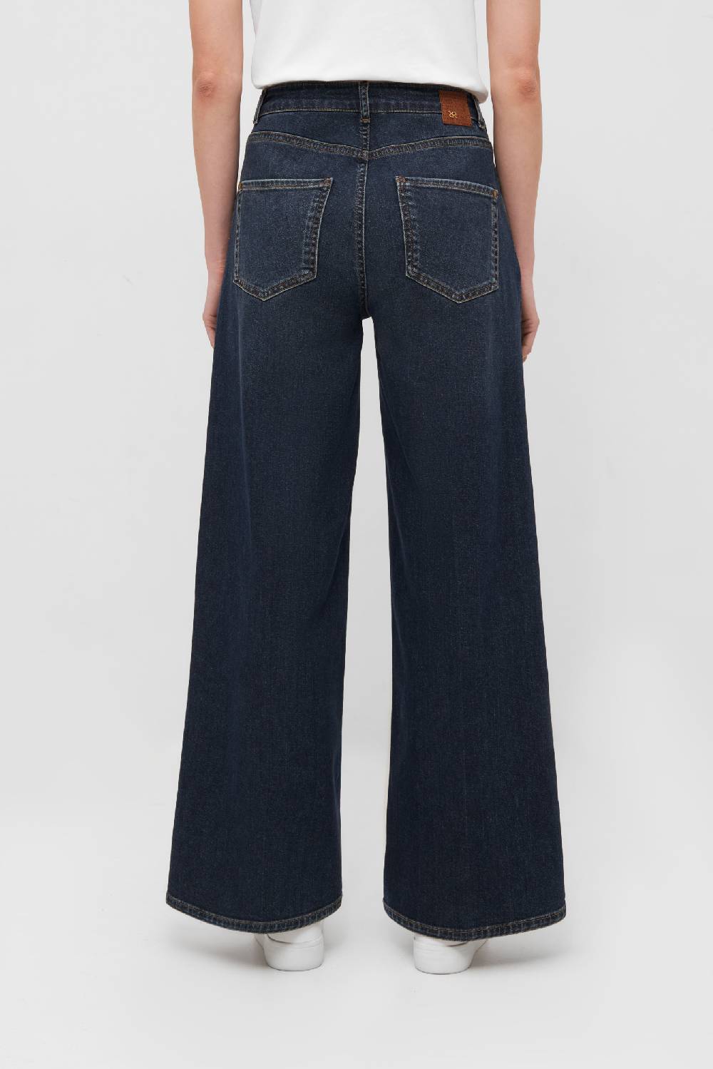 Raffaello Rossi Bootcut Wide Leg lang High Waist blau: SVENTY Auslauf