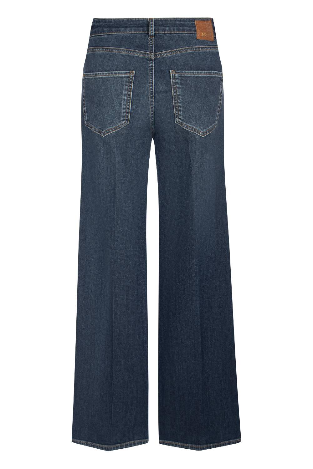 Raffaello Rossi Bootcut Wide Leg lang High Waist blau: SVENTY Auslauf