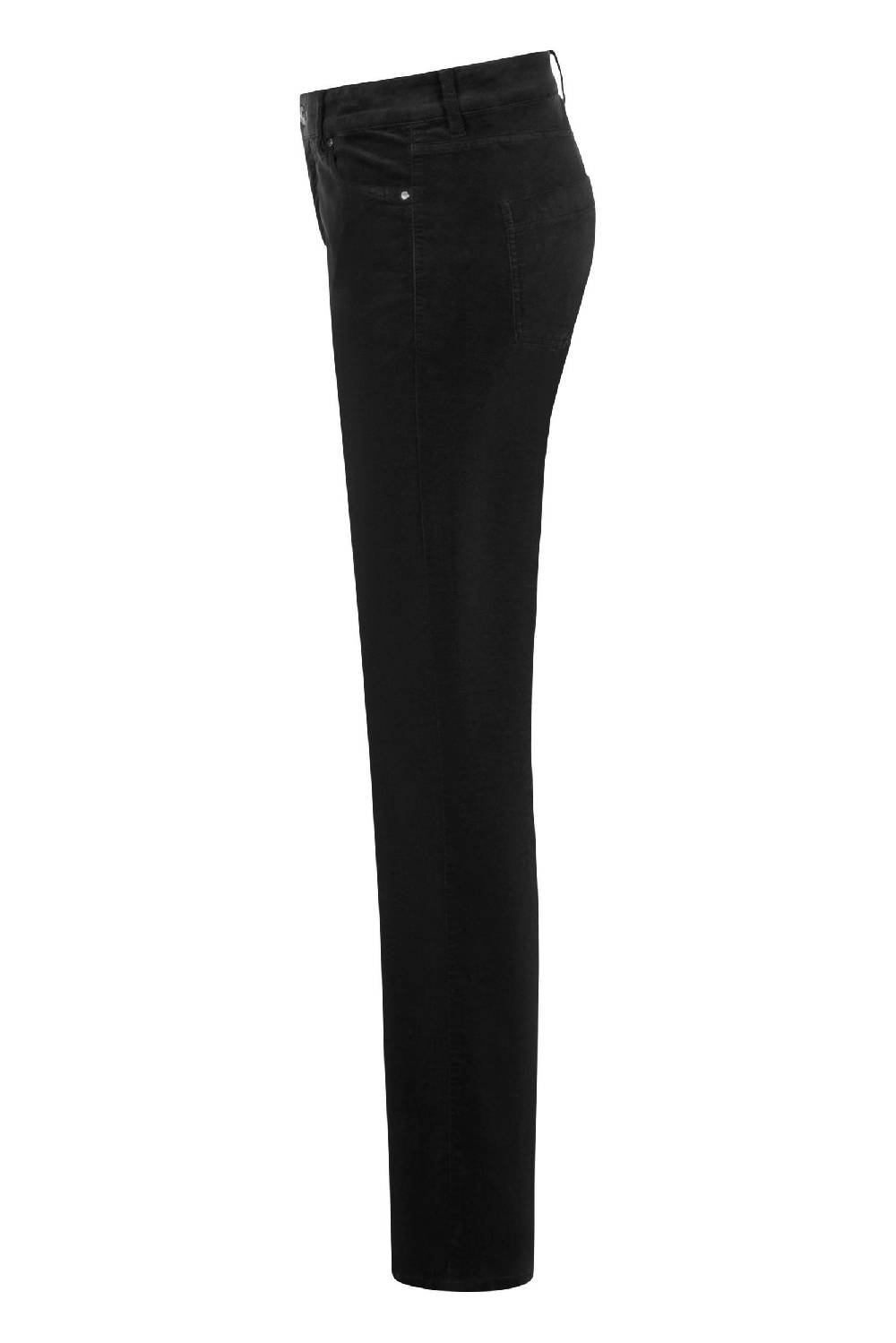 Raffaello Rossi Bootcut Slim lang Mid Waist schwarz: VIC FLARED Verkauf