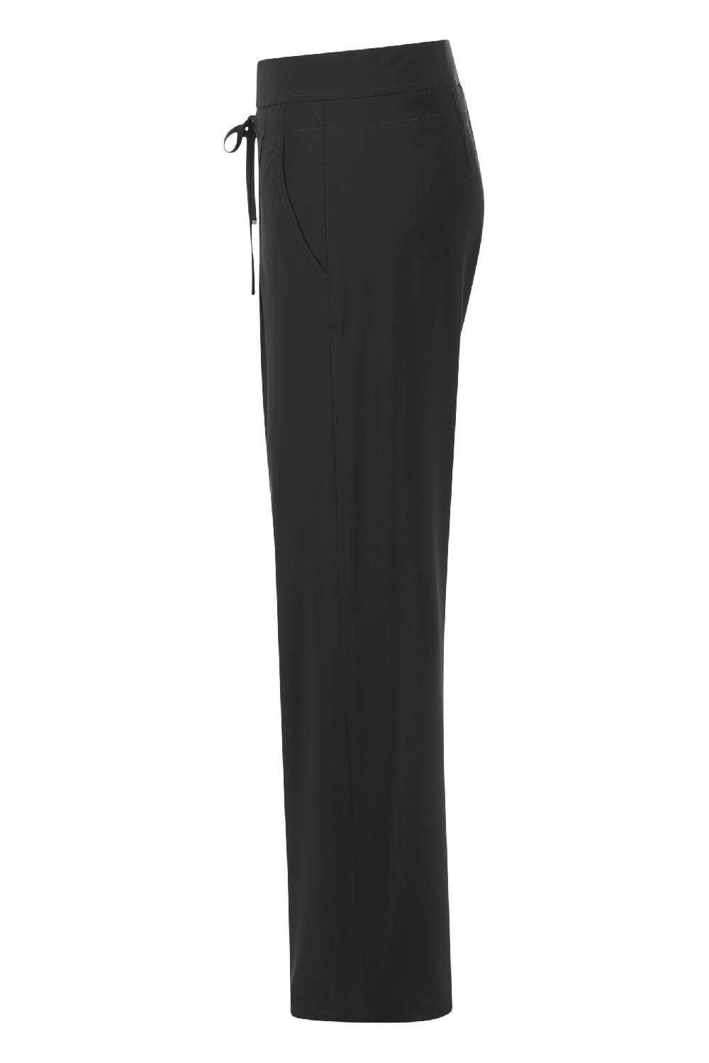 Raffaello Rossi Joggpant Straight lang Mid Waist schwarz: CANDICE STRAIGHT im Angebot