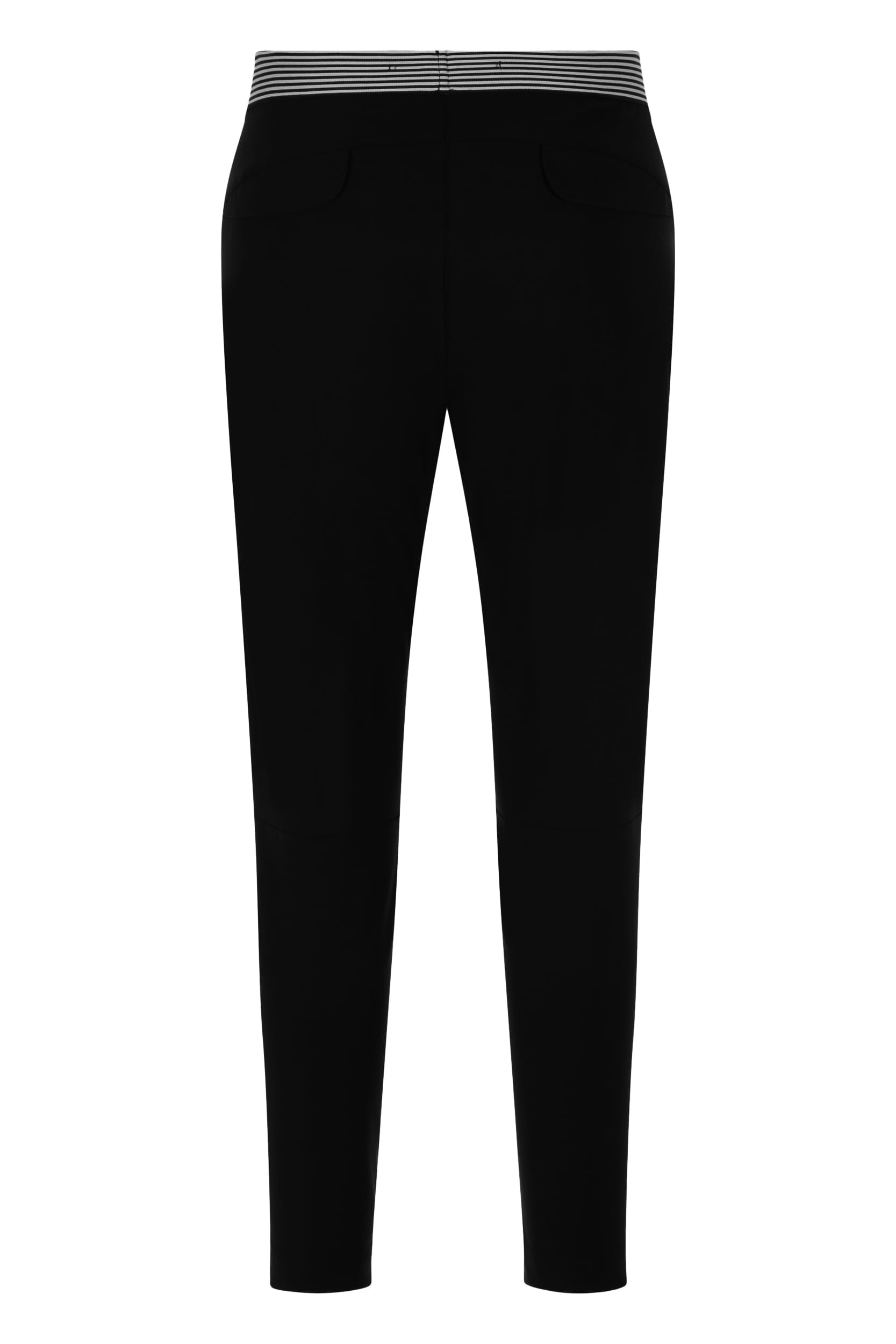 Raffaello Rossi Joggpant Relaxed verkürzt -7/8 Mid Waist schwarz: NATINA RIBBON Limitierter Zeitrabatt