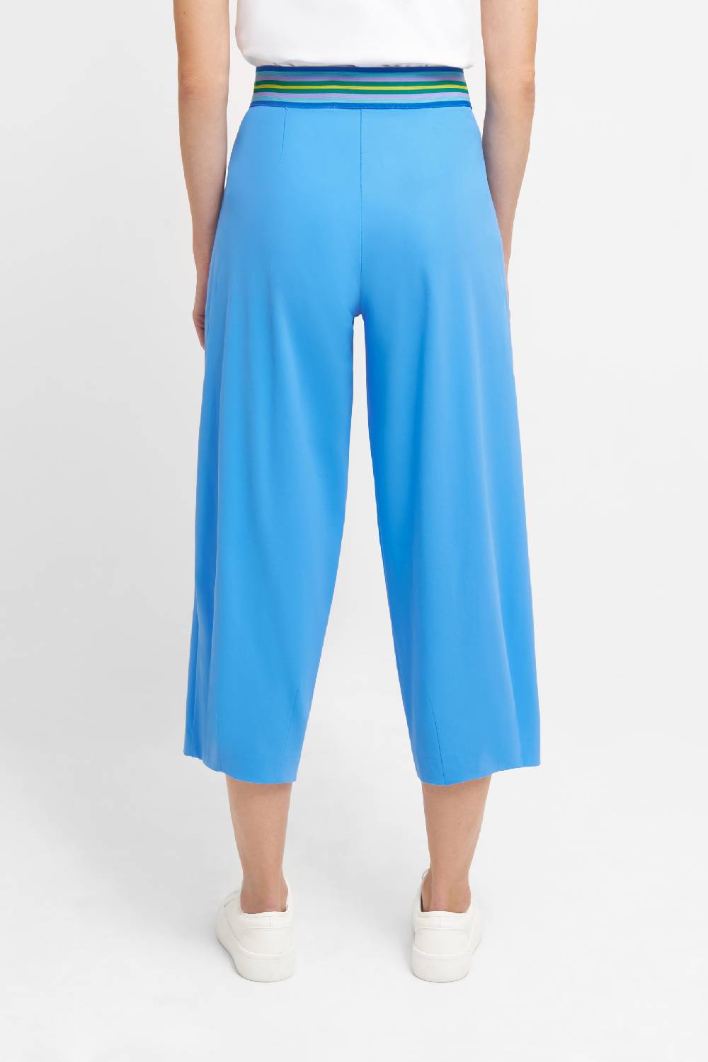 Raffaello Rossi Joggpant Relaxed verkürzt -6/8 Mid Waist blau: SALLY 6/8 RIBBON Fabrikpreis
