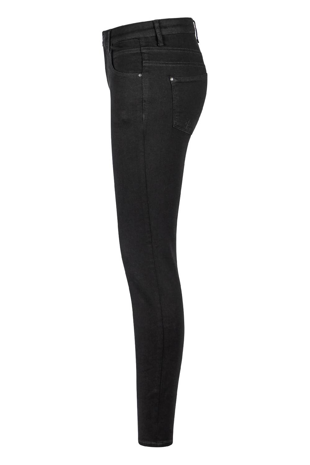 Raffaello Rossi 5-Pocket Skinny lang Mid Waist schwarz: AMAL Rabatt