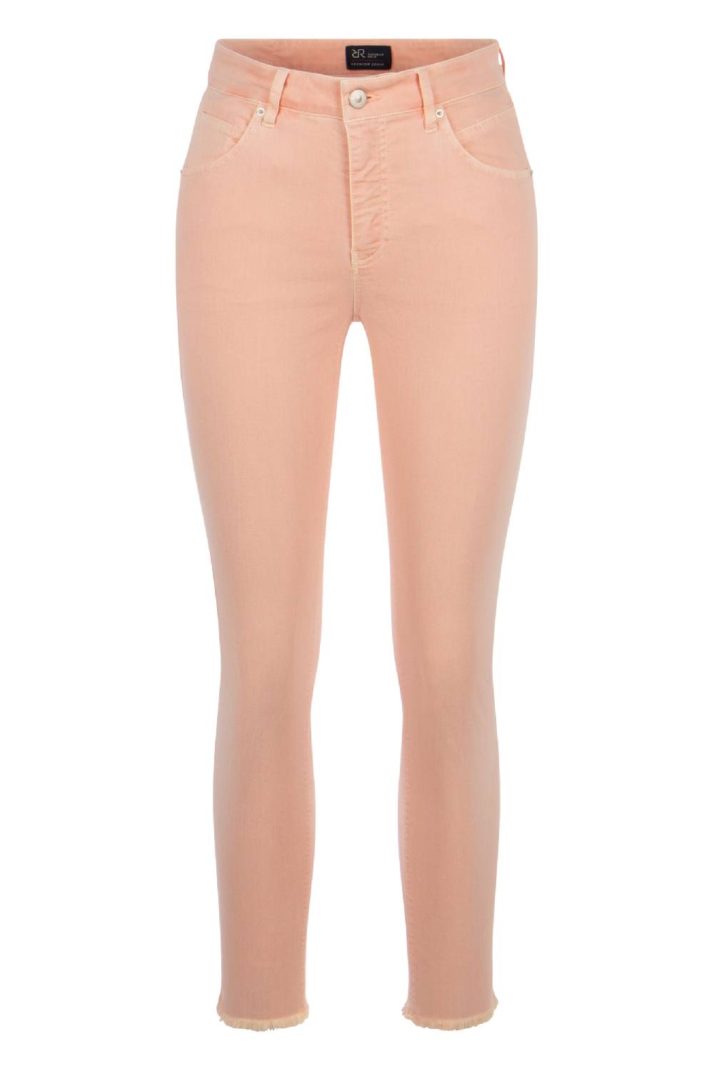 Raffaello Rossi 5-Pocket Slim verkürzt -7/8 Mid Waist rot: AMAL 7/8 Günstig kaufen