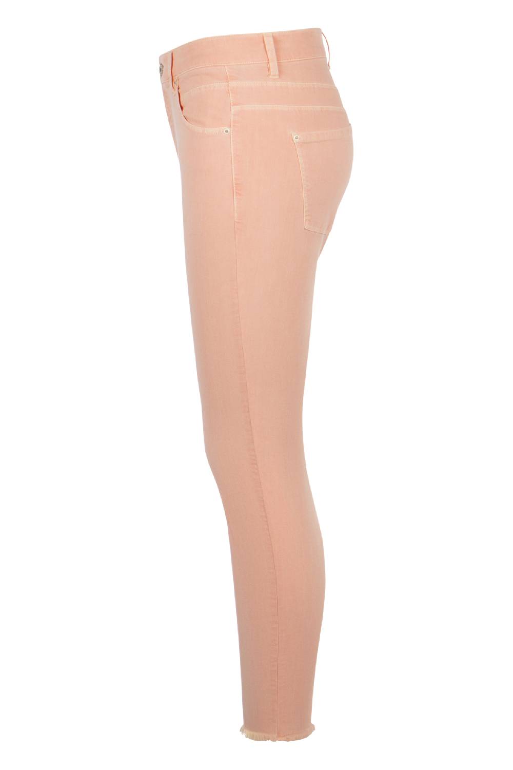 Raffaello Rossi 5-Pocket Slim verkürzt -7/8 Mid Waist rot: AMAL 7/8 Günstig kaufen