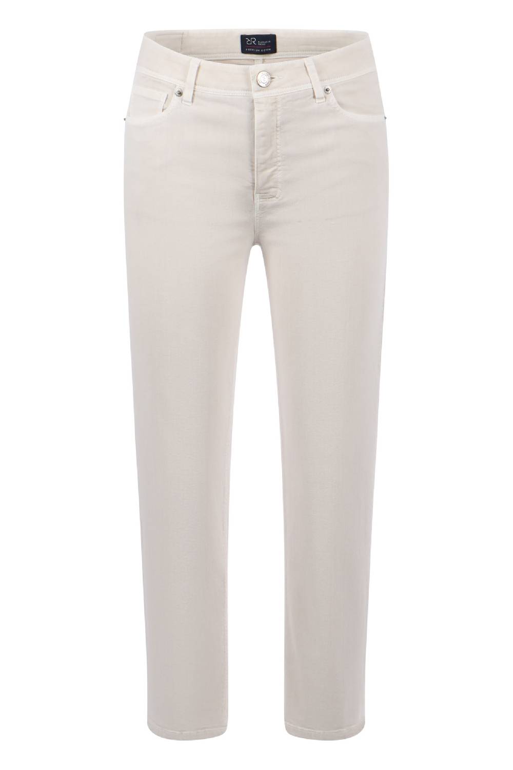 Raffaello Rossi 5-Pocket Straight verkürzt -6/8 Mid Waist beige: LEYLE 6/8 Begrenztes Angebot