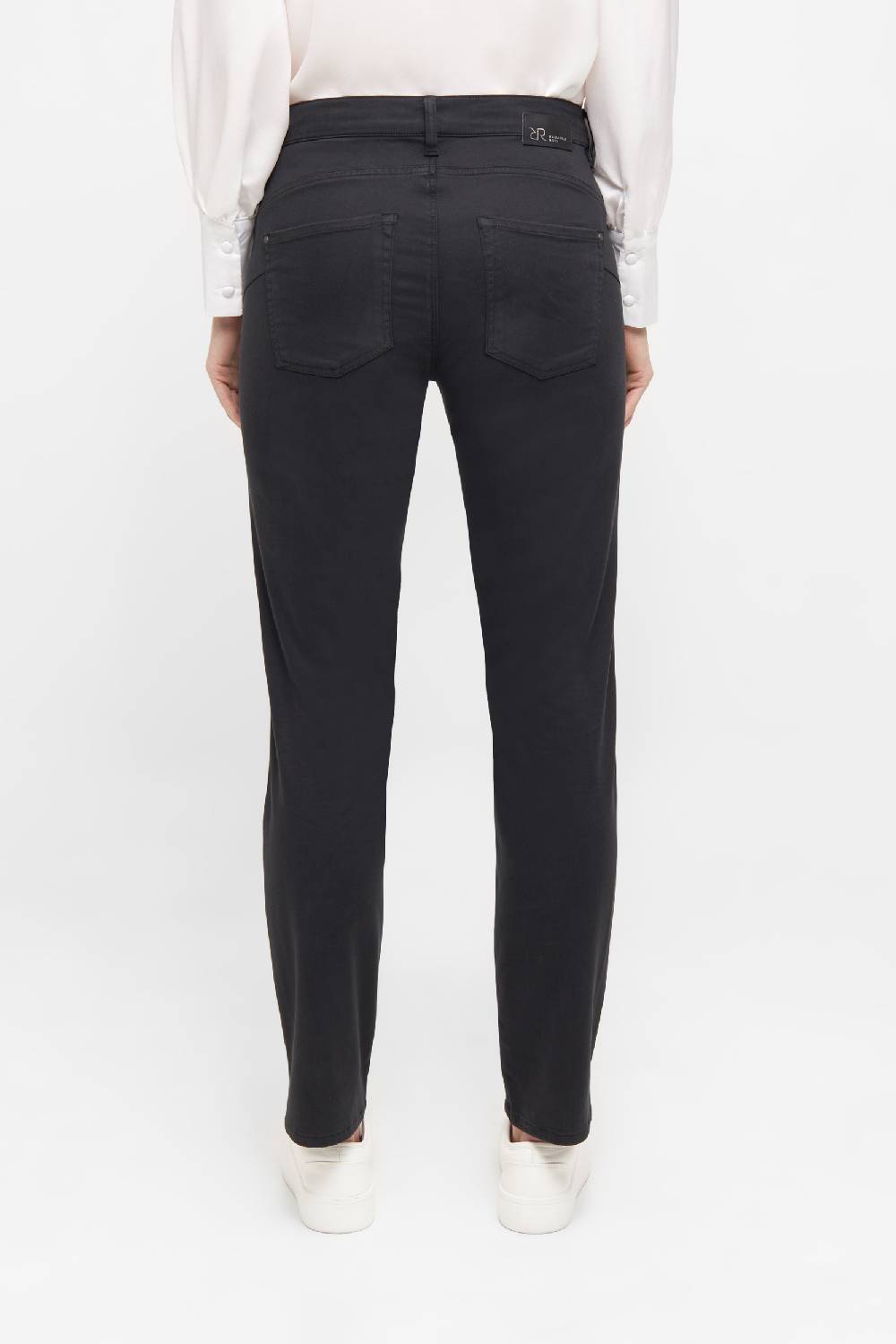 Raffaello Rossi 5-Pocket Slim lang Mid Waist schwarz: SUZY Saisonschlussverkauf
