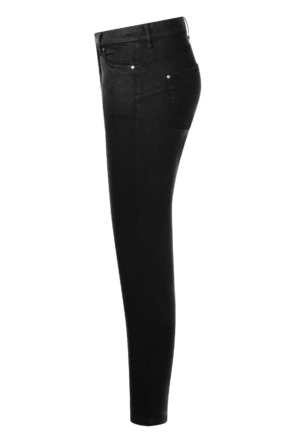 Raffaello Rossi 5-Pocket Slim lang Mid Waist schwarz: SUZY Saisonschlussverkauf
