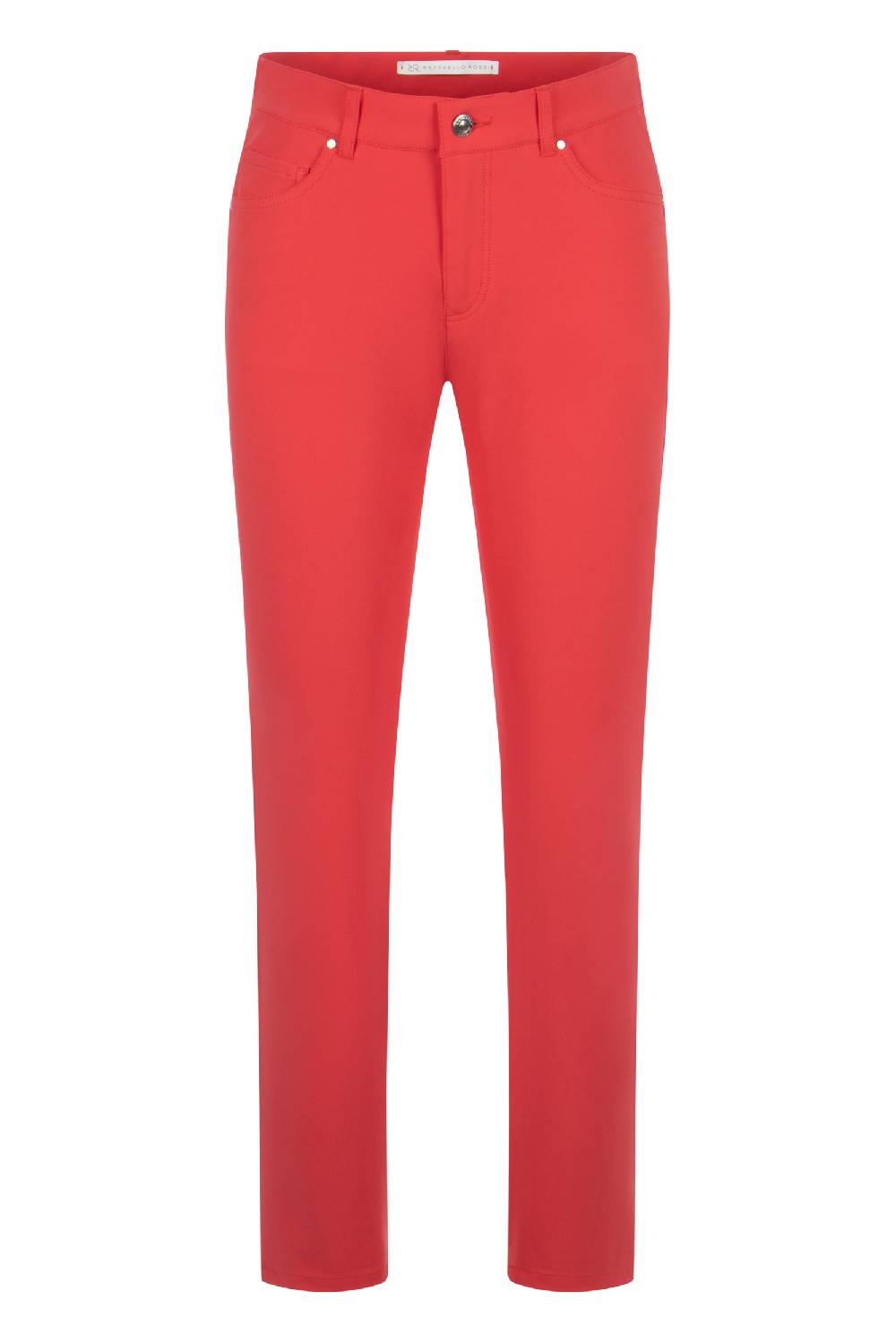 Raffaello Rossi 5-Pocket Slim verkürzt -7/8 Low Waist rot: SUZY Black Friday