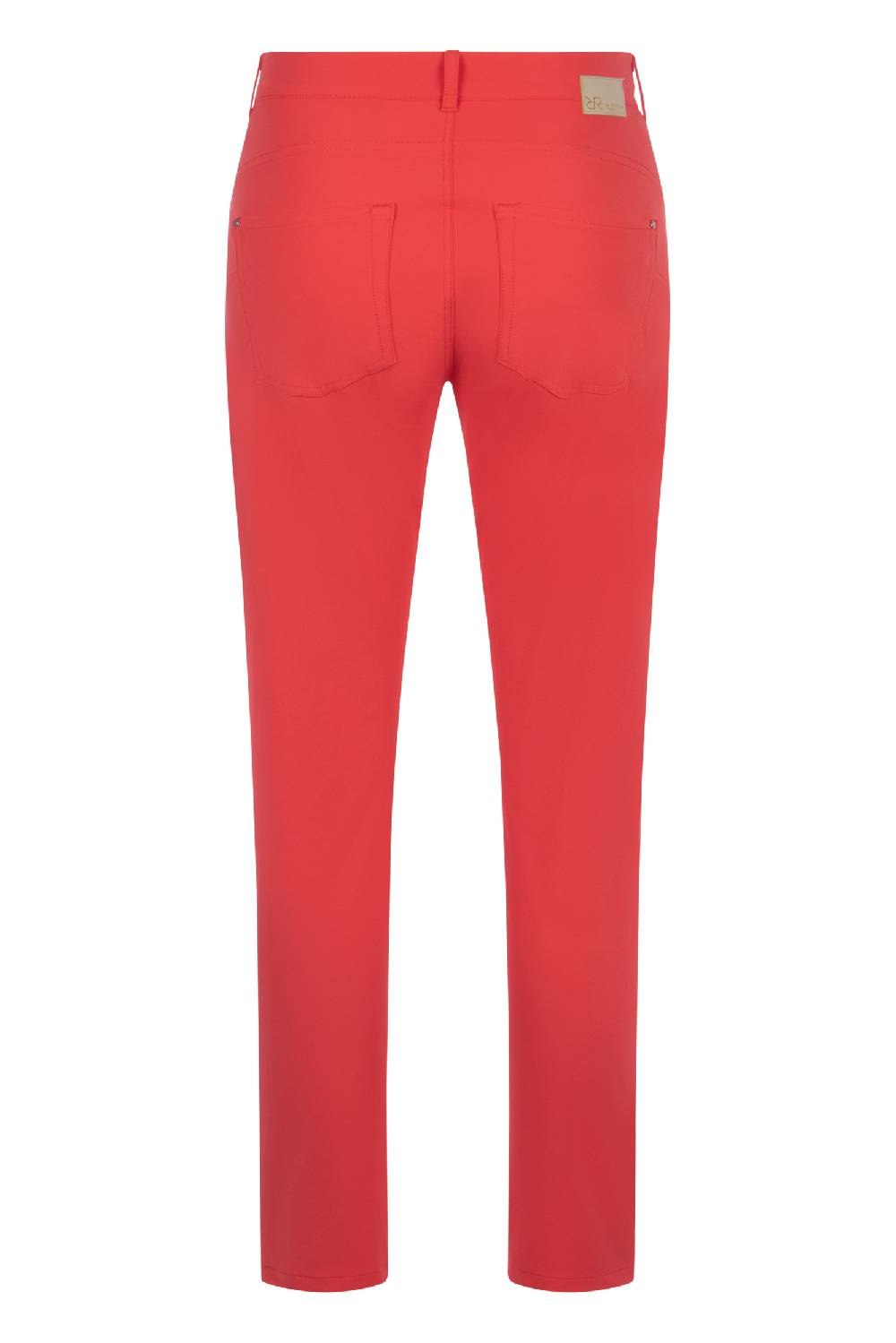 Raffaello Rossi 5-Pocket Slim verkürzt -7/8 Low Waist rot: SUZY Black Friday