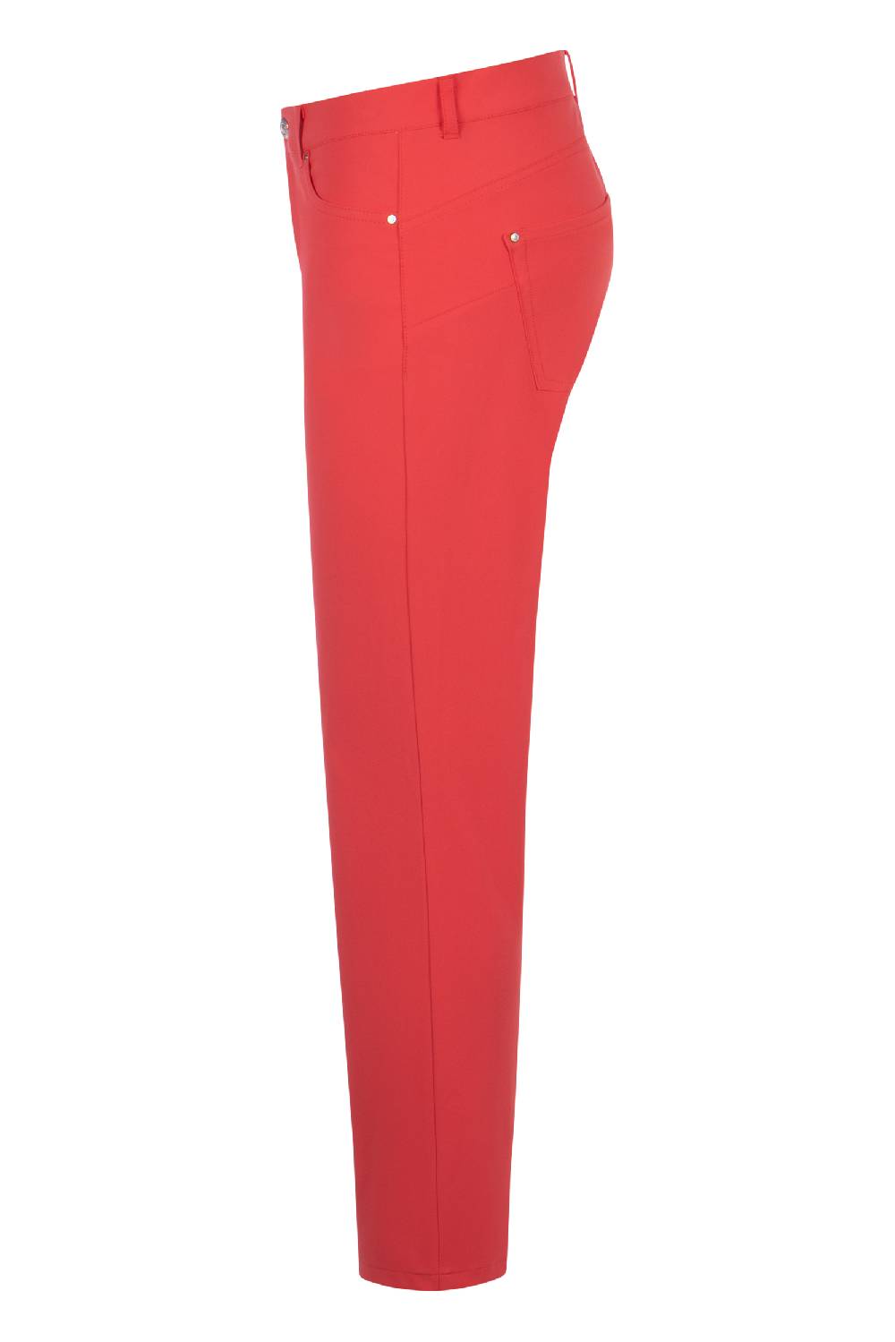Raffaello Rossi 5-Pocket Slim verkürzt -7/8 Low Waist rot: SUZY Black Friday