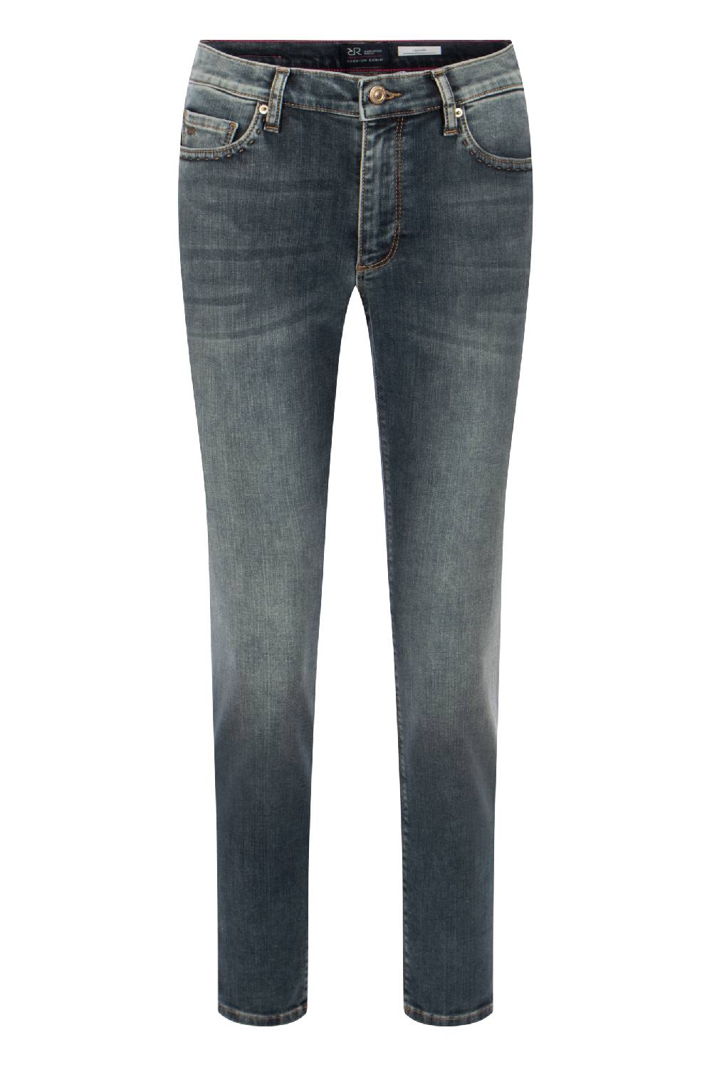 Raffaello Rossi 5-Pocket Slim lang Low Waist grau: SUZY Cyber Monday