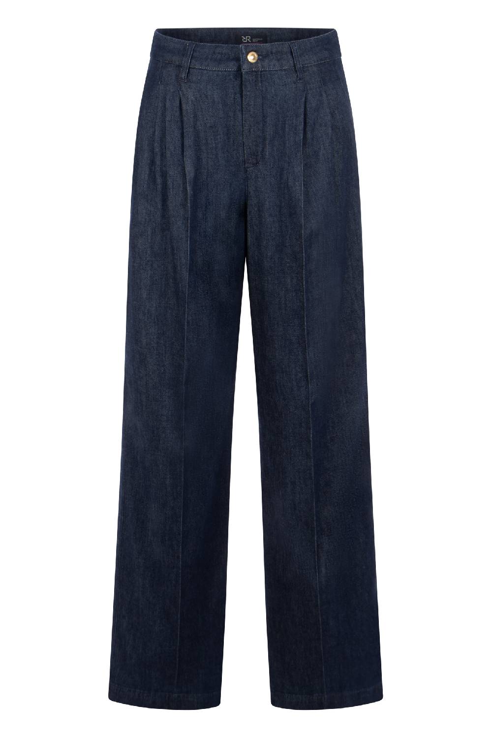 Raffaello Rossi 5-Pocket Wide Leg lang High Waist blau: TARA Osterangebot