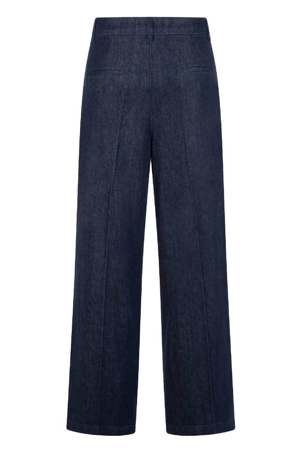 Raffaello Rossi 5-Pocket Wide Leg lang High Waist blau: TARA Osterangebot