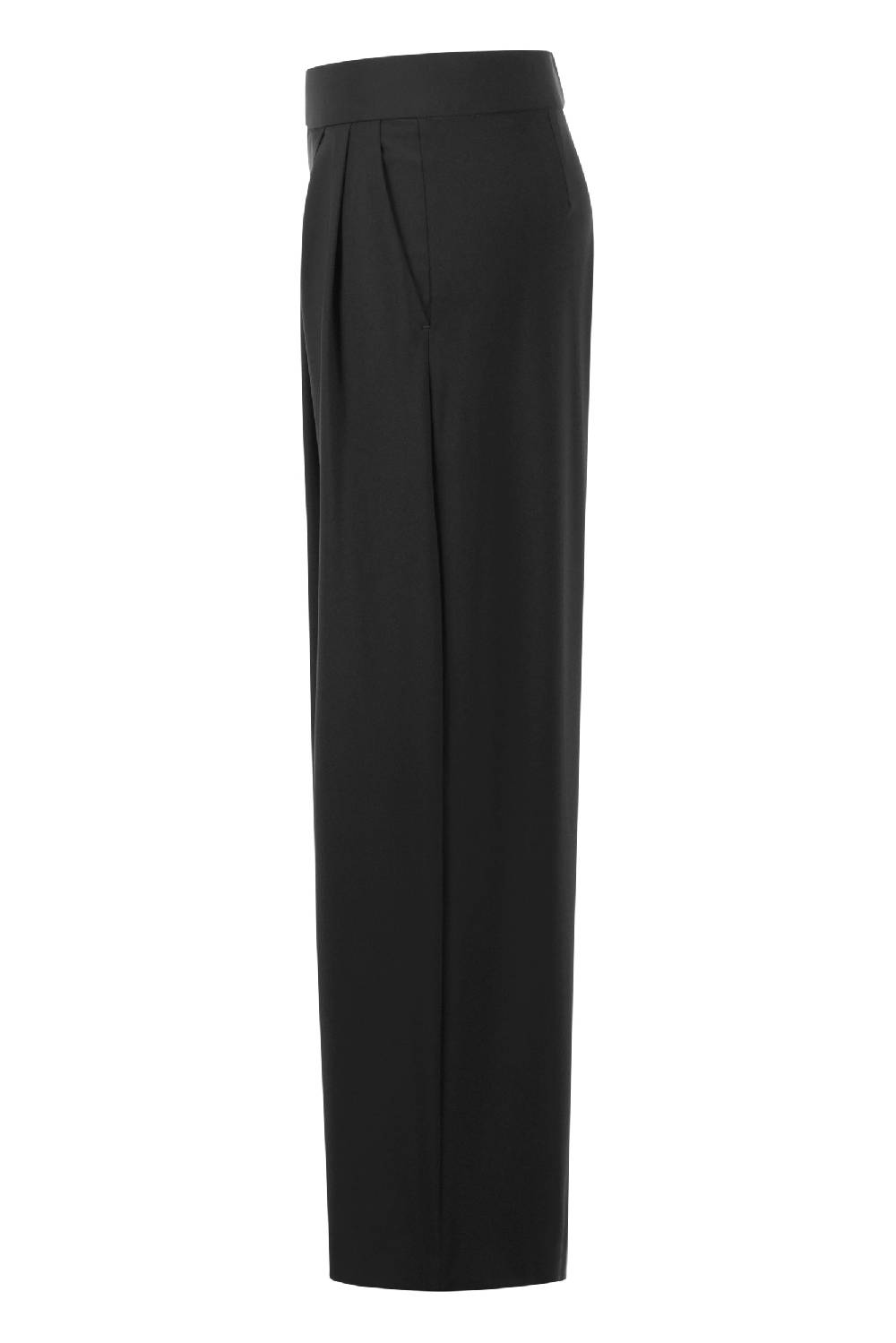 Raffaello Rossi Marlenehose Wide Leg lang High Waist schwarz: ABETA Jubiläumsangebot