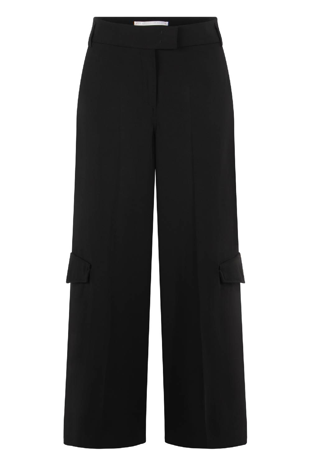 Raffaello Rossi Cargo Wide Leg verkürzt -7/8 High Waist schwarz: JASCHA Heißer Verkauf