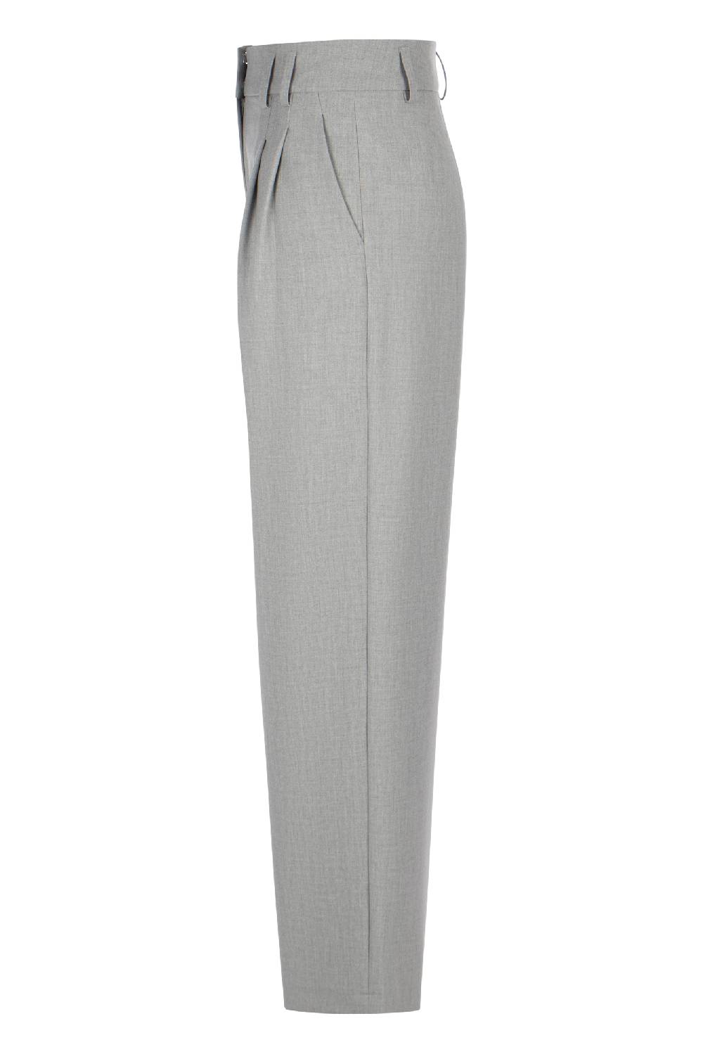 Raffaello Rossi Bundfaltenhose Wide Leg lang High Waist grau: MAYLA Neueste Mode