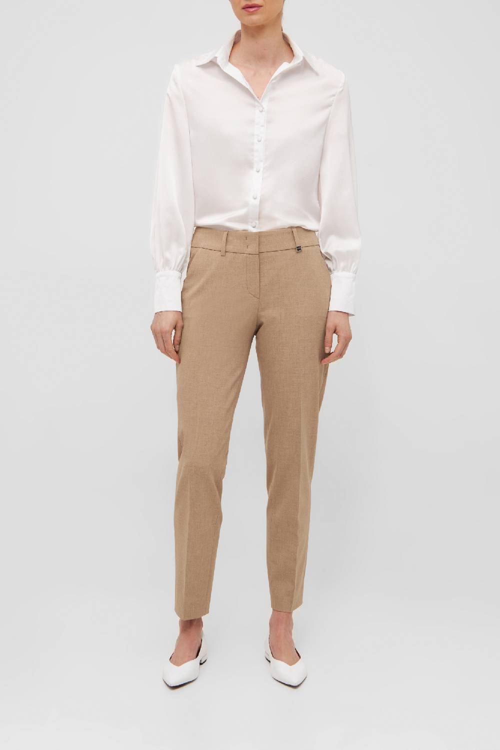 Raffaello Rossi Chino Slim lang Mid Waist schwarz: DORA O Neuheiten