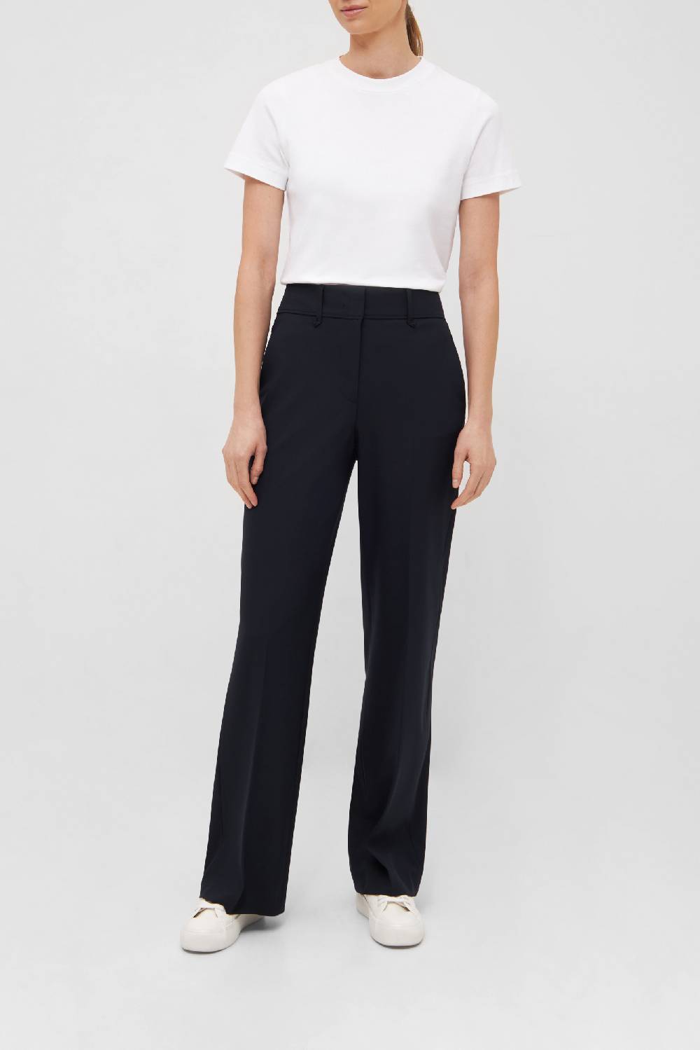 Raffaello Rossi Chino Wide Leg lang High Waist schwarz: GABINA Saisonale Angebote