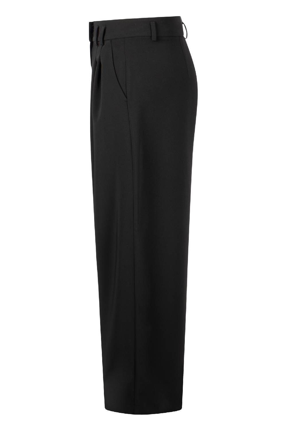 Raffaello Rossi Bundfaltenhose Wide Leg lang High Waist schwarz: MAYLA VIP-Rabatte