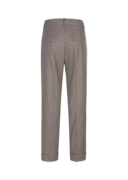 Riani SLIM-FIT-HOSE MIT HIGGINS CHECK Letzter Tag