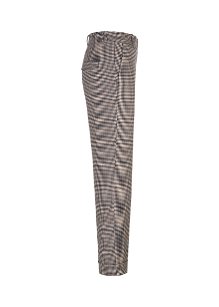 Riani SLIM-FIT-HOSE MIT HIGGINS CHECK Letzter Tag