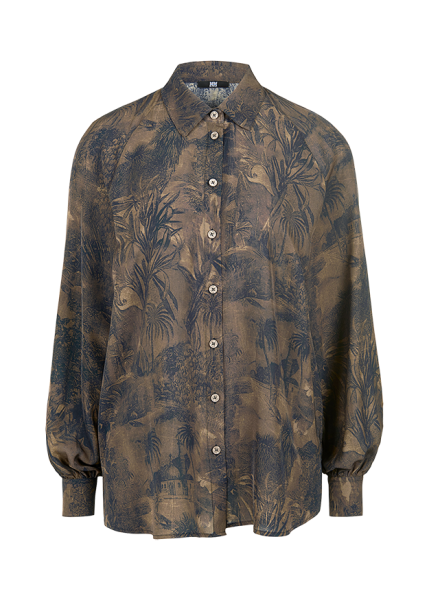 Riani BLUSE MIT BOTANICAL PRINT Zeitbegrenzte Promotion