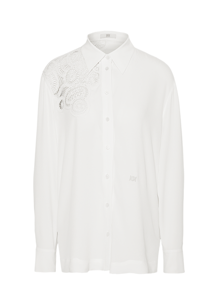 Riani BLUSE MIT MACRAMÉ-STICKEREI Neueste Stile