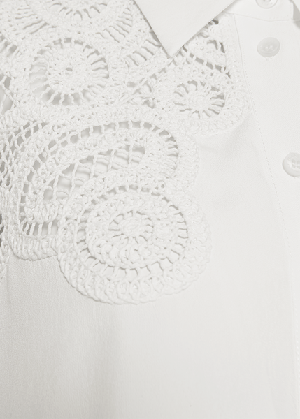 Riani BLUSE MIT MACRAMÉ-STICKEREI Neueste Stile