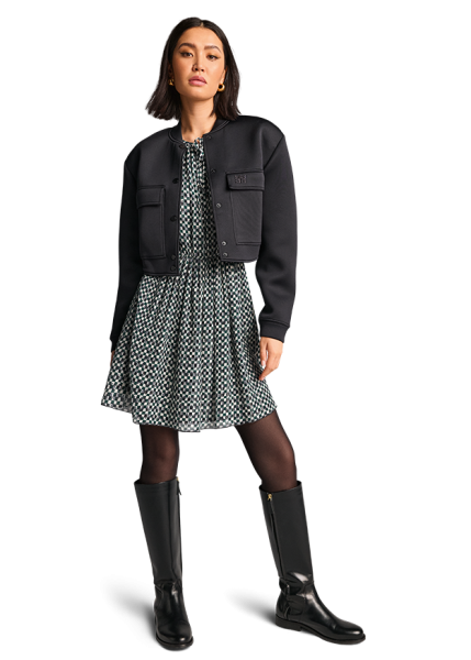 Riani KLEID MIT CHECKERS PRINT Kostenloser Versand international