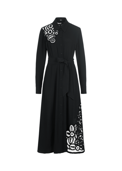 Riani KLEID MIT MACRAMÉ-STICKEREI Fabrikladen
