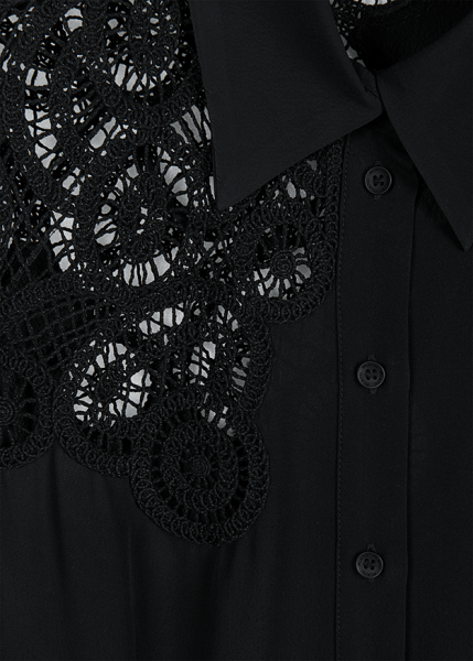 Riani KLEID MIT MACRAMÉ-STICKEREI Fabrikladen
