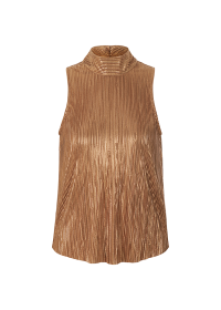 Riani STEHKRAGEN-TOP AUS METALLISCHEM JERSEY Neueste Stile
