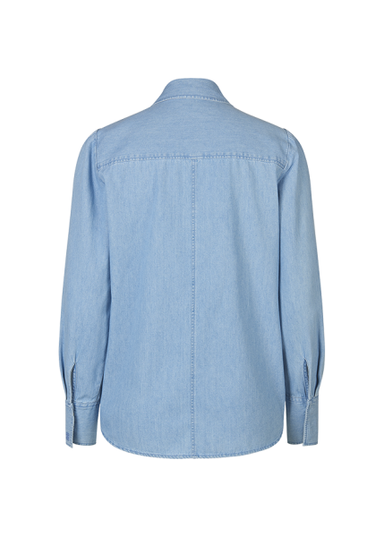 Riani BLUSE AUS LIGHT DENIM Verkauf