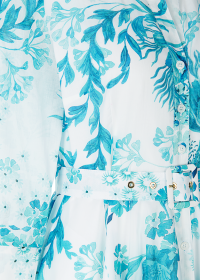 Riani HEMDBLUSENKLEID MIT UNDERWATER PRINT Großer Ausverkauf