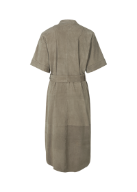 Riani LEDERKLEID MIT GÜRTEL Heißer Verkauf