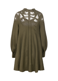 Riani LEINENKLEID MIT MACRAMÉDETAIL Bis zu 50% Rabatt