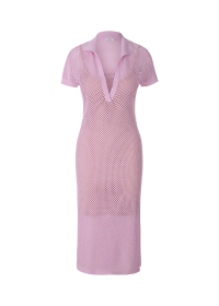 Riani NETZGESTRICKTES POLOKLEID Schlussverkauf