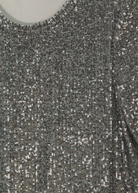 Riani PAILLETTENKLEID MIT KURZEN ÄRMELN Meist gekauft