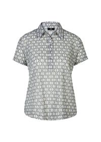 Riani POLOSHIRT MIT LOGO TULLE Fabrikpreis