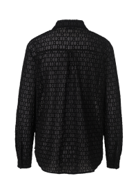 Riani BLUSE AUS LOGO TULLE Großer Ausverkauf