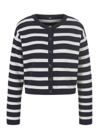 Riani GESTREIFTER CARDIGAN AUS ORGANIC COTTON Top Angebot
