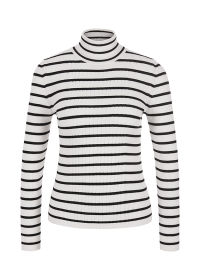 Riani GESTREIFTER ROLLKRAGEN-PULLOVER Neueste Mode