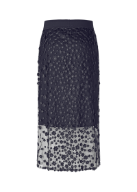 Riani MIDIROCK MIT 3D-BLUMEN Kostenloser Versand international