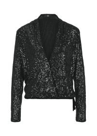 Riani PAILLETTENBLUSE MIT V-AUSSCHNITT Sonderangebot