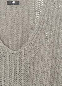 Riani RIPPENSTRICK-PULLOVER MIT V-AUSSCHNITT Vatertagsangebot